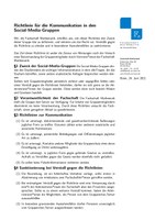 Kommunikationsrichtlinien